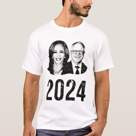 Harris Walz 2024 (19) Tシャツ (正面)