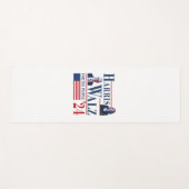 Harris Walz 2024 For The People ヨガマット (正面(横))