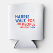 Harris Walz 2024 For The People 缶クーラー (正面)