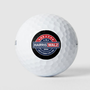 Harris Walz 24 カマラ・ハリス大統領就任2024 ゴルフボール