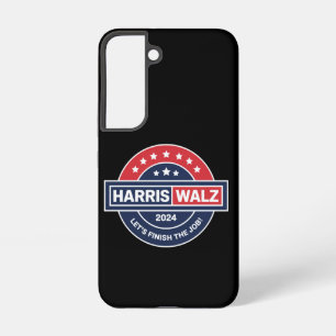 Harris Walz 24 カマラ・ハリス大統領就任2024 Samsung Galaxy S22ケース