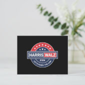 Harris Walz 24 カマラ・ハリス大統領閣下 2024 ポストカード (スタンド正面)