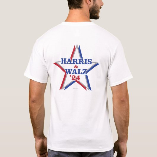 HARRIS & WALZ '24 – メンズTシャツ Tシャツ (裏面)