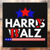 Harris Walz 24 Harry Balz 2024ミーム民主化 ウィンドウサイン (シート2)