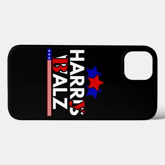 Harris Walz 24 Harry Balz 2024ミーム民主化 Case-Mate iPhoneケース (裏面 (横))