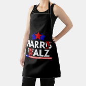 Harris Walz 24 Harry Balz 2024 ミーム 民主党 エプロン (インサイチュ)