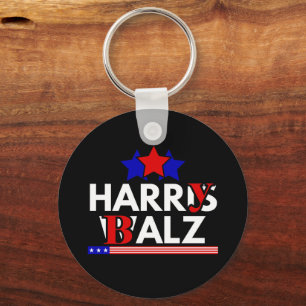 Harris Walz 24 Harry Balz 2024 ミーム 民主党 キーホルダー