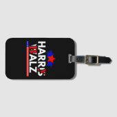 Harris Walz 24 Harry Balz 2024 ミーム 民主党 ラゲッジタグ (正面横)