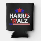 Harris Walz 24 Harry Balz 2024 ミーム 民主党 缶クーラー (正面)