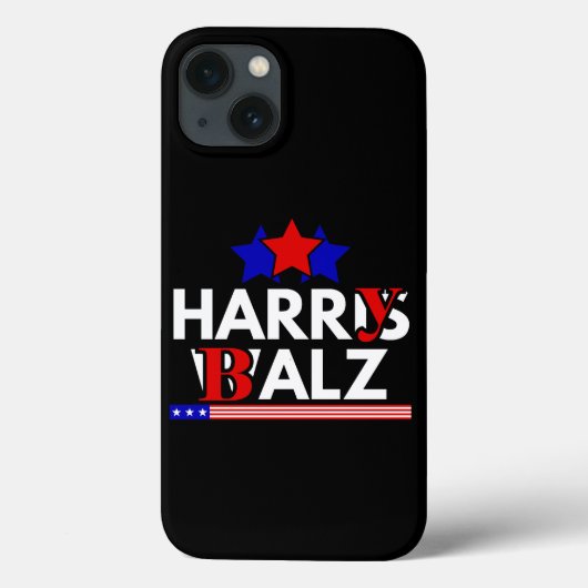 Harris Walz 24 Harry Balz 2024 ミーム 民主党 Case-Mate iPhoneケース (裏面)