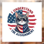 Harris Walz Cat Ladyの仕事を理解した ウィンドウサイン (シート2)