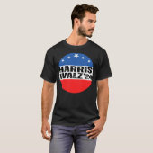 Harris walz president 2024 democratic tシャツ (正面フル)
