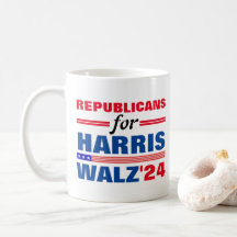 Harris Walz Red Blueの共和党員
