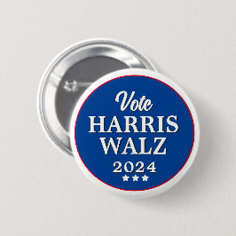 Harris Walz Vote 2024民主党選挙ボタン 缶バッジ