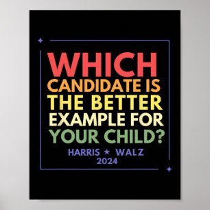 Harris Walz Waltz 2024より良い例の民主党員 ポスター