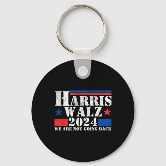 Harris Walz Waltz 2024我々は戻らないタンク キーホルダー (正面)