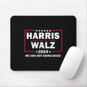 Harris Walz Waltz 2024我々は戻らない マウスパッド (マウス)