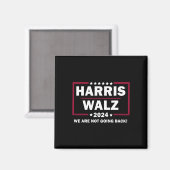 Harris Walz Waltz 2024我々は戻らない マグネット (正面/裏面)