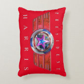 Harris/Walz Wing Medalionの共和党員 アクセントクッション (正面(垂直))