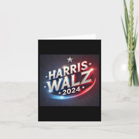 Harris WAlzheimer 2024選挙大統領のPresi カード (正面)