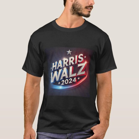 Harris WAlzheimer 2024選挙大統領のPresi Tシャツ (正面)