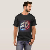 Harris WAlzheimer 2024選挙大統領のPresi Tシャツ (正面フル)
