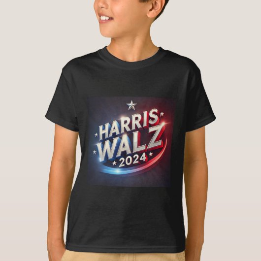 Harris WAlzheimer 2024選挙大統領のPresi Tシャツ (正面)