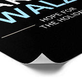 Harris Wheimer Christmas Hope For The Holidays Dem ポスター (角)