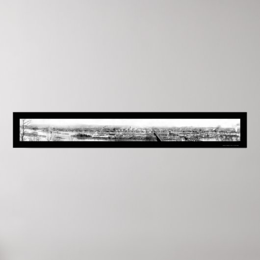 Harrisburg Pennsylvania写真1906 ポスター (正面)