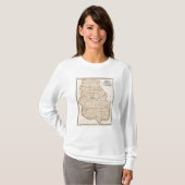 Harrison郡の地図 Tシャツ (正面フル)