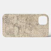 Harrison郡、アイオワ州の地図 Case-Mate iPhoneケース (裏面 (横))