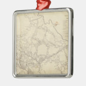 Harrisonsの着陸へのホワイトハウス メタルオーナメント (左)