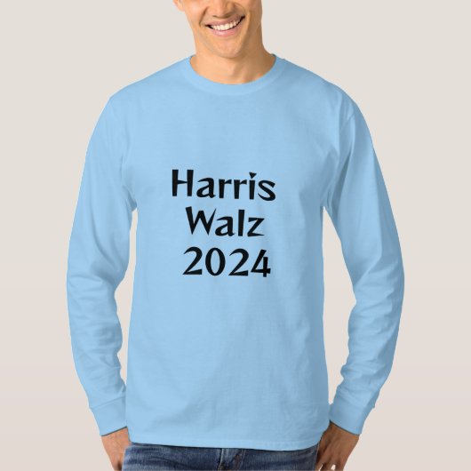 HarrisWalz2024選挙 Tシャツ (正面)