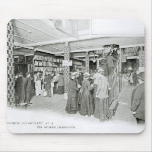 Harrodsの準備部、c.1901 マウスパッド