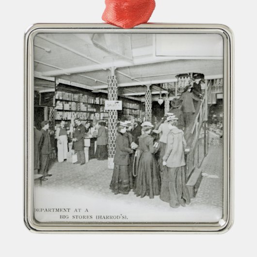 Harrodsの準備部、c.1901 メタルオーナメント (正面)