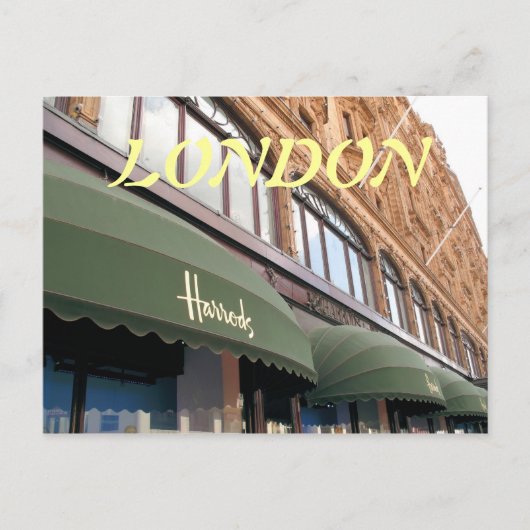 Harrods London UKポストカード ポストカード (正面)
