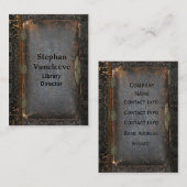 Harrowleatheプロフェッショナル名刺 名刺 (正面/裏面)