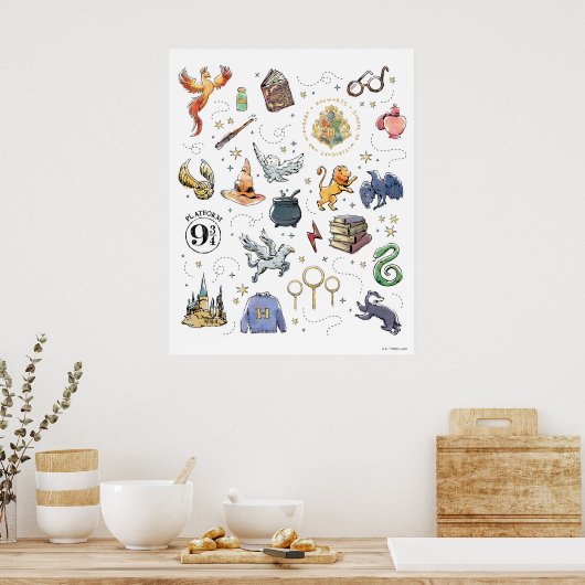 HARRY POTTER™アイコン ポスター (キッチン)