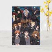 HARRY POTTER™ アニメアンサンブルシーン カード (黄色い花)