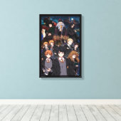HARRY POTTER™ アニメアンサンブルシーン キャンバスプリント (インサイチュ (ウッドフロア))