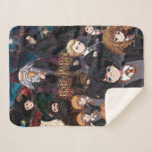 HARRY POTTER™ アニメアンサンブルシーン シェルパブランケット (正面(横))
