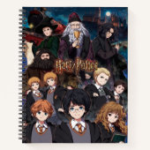 HARRY POTTER™ アニメアンサンブルシーン ノートブック (正面)