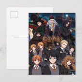 HARRY POTTER™ アニメアンサンブルシーン ポストカード (正面/裏面)