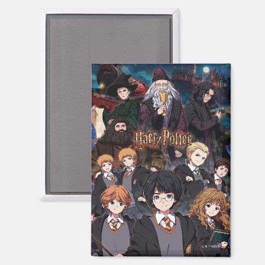 HARRY POTTER™ アニメアンサンブルシーン マグネット (正面/裏面)