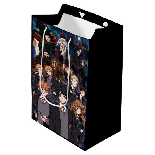 HARRY POTTER™ アニメアンサンブルシーン ミディアムペーパーバッグ (正面アングル)
