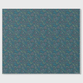 HARRY POTTER™アーティファクトラインアートパターン ラッピングペーパー (フラット)