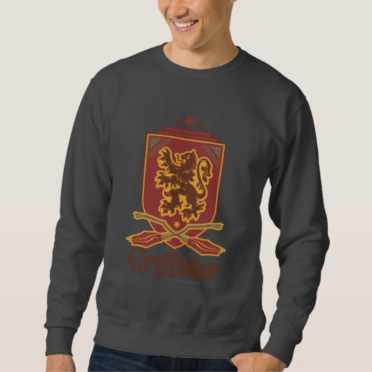 Harry Potter | グリフィンドール QUIDDITCH™ バッジ スウェットシャツ (正面)