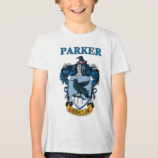 Harry Potter | ゴシックレイブンクロー紋章 トライブレンドTシャツ (正面)