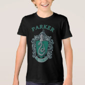 Harry Potter | スリザリン・クレスト グリーン トライブレンドTシャツ (正面)
