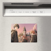 HARRY POTTER™ ハーマイオニーとロン ホグワーツ™ アニメシーン マグネット (インサイチュ (食洗機))